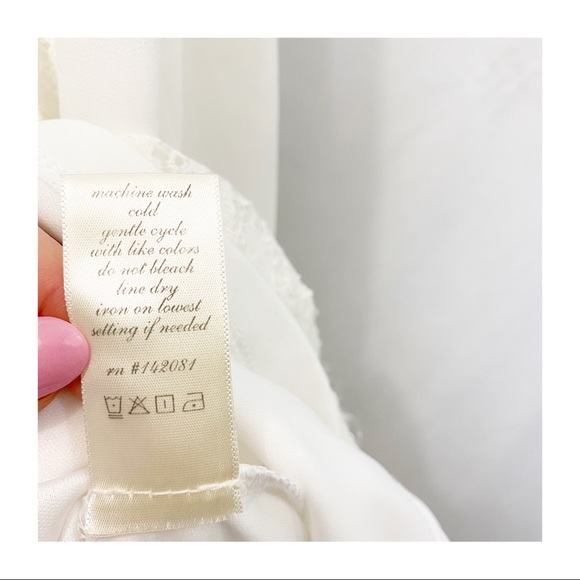 Altar’d State Edina Lace Crochet Tassel Maxi Boho Dress - Picture 12 of 13